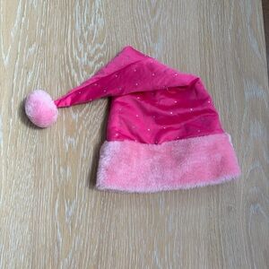 Victoria's Secret Pink Rhinestone Santa Hat